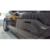 Enceramento de carro na Vila Olga