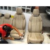 Limpeza de bancos de carros e moto no Jardim Maristela